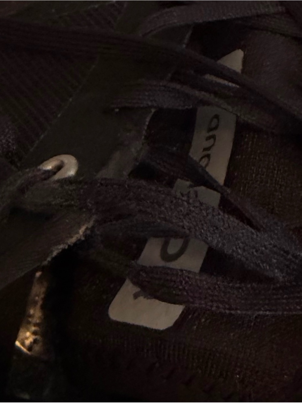 On Running Mens Athletic Shoes - Black - Picture 10 of 13